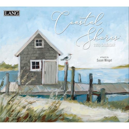 Lang, Coastal Shores Wandkalender 2026 von Susan Winget von Lang