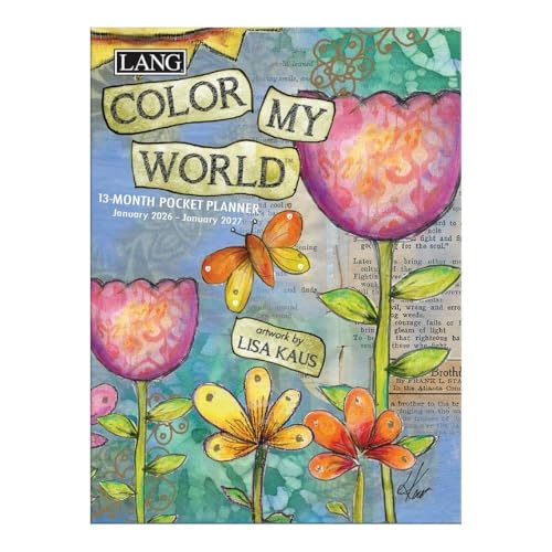 Lang, Color My World Monatlicher Taschenplaner 2026 von Lang