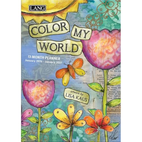 Lang, Color My World Planer 2026 von Lang