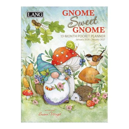 Lang, Gnome Sweet Gnome Taschenplaner 2026 von Lang