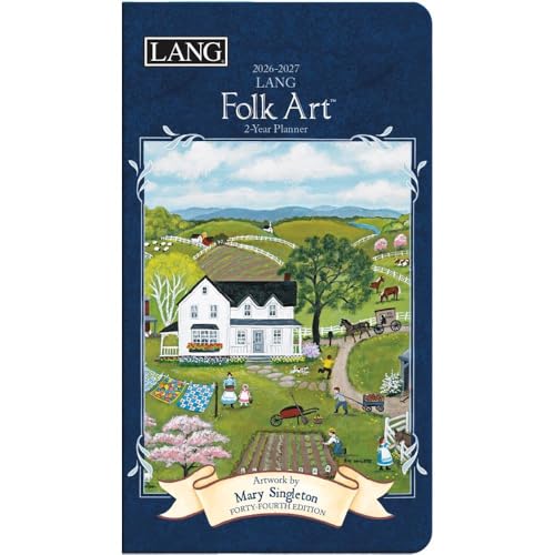 Lang, Lang Folk Art, Taschenplaner 2 Jahre 2026 von Lang