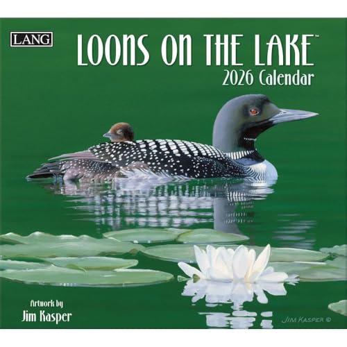 Lang, Loons on The Lake Wandkalender 2026 von Jim Kasper von Lang