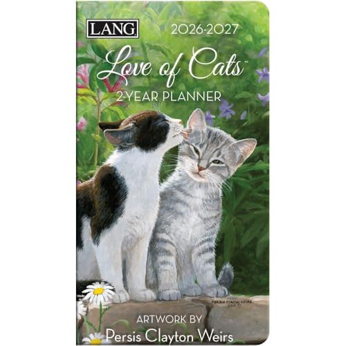 Lang, Love of Cats Planer 2026 von Lang