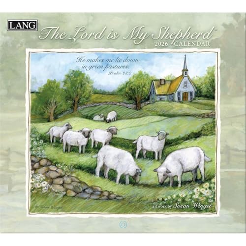Lang, The Lord is My Shepherd Wandkalender 2026 von Lang
