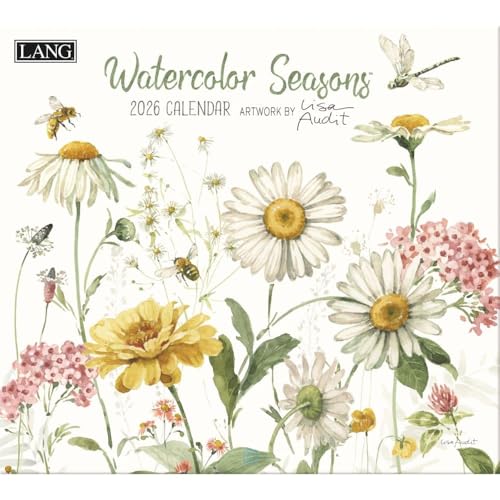 Lang, Watercolor Seasons 2026 Wandkalender von Lisa Audit von Lang