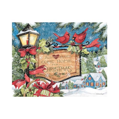 Lang Weihnachtskarten mit Aufschrift Heart Come Home (1004831) von Lang