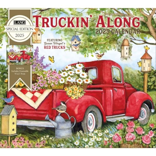 Lang Companies, Truckin Along Special Edition Wandkalender 2025 von Lang