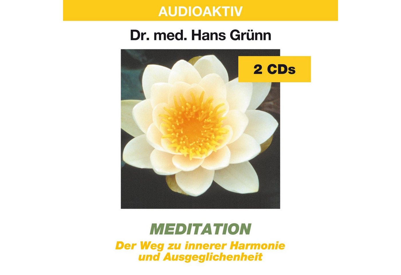 Lange Hörspiel-CD Meditation, 2 Audio-CDs von Lange