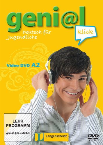 geni@l klick A2 - DVD: Deutsch als Fremdsprache für Jugendliche von Langenscheidt