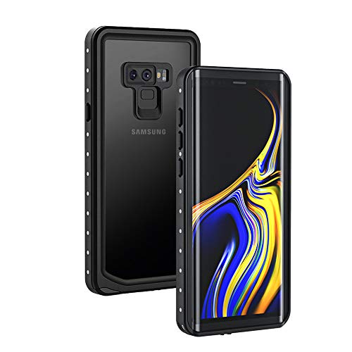 Lanhiem kompatibel mit Samsung Galaxy Note 9 Hülle, IP68 Wasserdicht Handyhülle 360 Grad Schutzhülle, Stoßfest Staubdicht Outdoor Panzerhülle mit Eingebautem Displayschutz, Schwarz Lanhiem kompatibel mit Samsung Galaxy Note 9 Hülle, IP68 Wasserdicht Handyhülle 360 Grad Schutzhülle, Stoßfest Staubdicht Outdoor Panzerhülle mit Eingebautem Displayschutz, Schwarz von Lanhiem