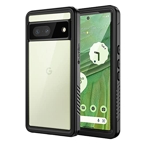 Lanhiem für Google Pixel 7 Hülle, IP68 Wasserdicht Handyhülle Google 7 360 Grad Schutzhülle, Stoßfest Staubdicht Schneefest Outdoor Panzerhülle mit Eingebautem Displayschutz, Schwarz Lanhiem für Google Pixel 7 Hülle, IP68 Wasserdicht Handyhülle Google 7 360 Grad Schutzhülle, Stoßfest Staubdicht Schneefest Outdoor Panzerhülle mit Eingebautem Displayschutz, Schwarz von Lanhiem