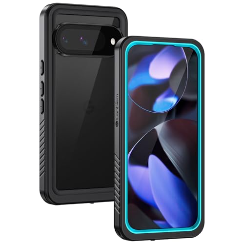 Lanhiem für Google Pixel 9 Hülle, IP68 Wasserdicht Handyhülle Google 9 360 Grad Schutzhülle, Stoßfest Staubdicht Schneefest Outdoor Panzerhülle mit Eingebautem Displayschutz, Blau Lanhiem für Google Pixel 9 Hülle, IP68 Wasserdicht Handyhülle Google 9 360 Grad Schutzhülle, Stoßfest Staubdicht Schneefest Outdoor Panzerhülle mit Eingebautem Displayschutz, Blau von Lanhiem