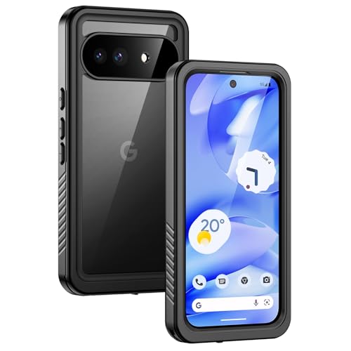 Lanhiem für Google Pixel 9A Hülle, IP68 Wasserdicht Handyhülle Google 9A 360 Grad Schutzhülle, Stoßfest Staubdicht Schneefest Outdoor Panzerhülle mit Eingebautem Displayschutz, Schwarz Lanhiem für Google Pixel 9A Hülle, IP68 Wasserdicht Handyhülle Google 9A 360 Grad Schutzhülle, Stoßfest Staubdicht Schneefest Outdoor Panzerhülle mit Eingebautem Displayschutz, Schwarz von Lanhiem