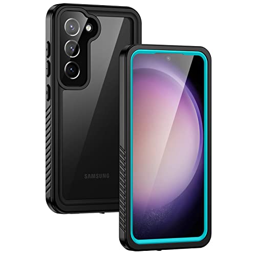 Lanhiem für Samsung Galaxy S23 Hülle, IP68 Wasserdicht Handyhülle Samsung S23 5G 360 Grad Schutzhülle Stoßfest Staubdicht Sturzfest Outdoor mit Eingebautem Displayschutz, Blau Lanhiem für Samsung Galaxy S23 Hülle, IP68 Wasserdicht Handyhülle Samsung S23 5G 360 Grad Schutzhülle Stoßfest Staubdicht Sturzfest Outdoor mit Eingebautem Displayschutz, Blau von Lanhiem