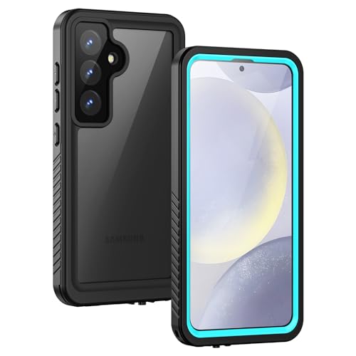 Lanhiem für Samsung Galaxy S24 Hülle, IP68 Wasserdicht Handyhülle Samsung S24 5G 360 Grad Schutzhülle Stoßfest Staubdicht Sturzfest Outdoor mit Eingebautem Displayschutz, Blau Lanhiem für Samsung Galaxy S24 Hülle, IP68 Wasserdicht Handyhülle Samsung S24 5G 360 Grad Schutzhülle Stoßfest Staubdicht Sturzfest Outdoor mit Eingebautem Displayschutz, Blau von Lanhiem