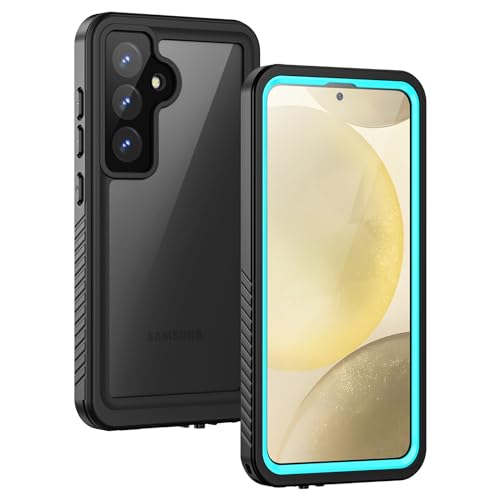 Lanhiem für Samsung Galaxy S24 Plus Hülle, IP68 Wasserdicht Handyhülle Samsung S24 Plus 5G 360 Grad Schutzhülle Stoßfest Staubdicht Sturzfest Outdoor mit Eingebautem Displayschutz, Blau Lanhiem für Samsung Galaxy S24 Plus Hülle, IP68 Wasserdicht Handyhülle Samsung S24 Plus 5G 360 Grad Schutzhülle Stoßfest Staubdicht Sturzfest Outdoor mit Eingebautem Displayschutz, Blau von Lanhiem