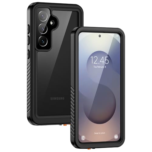 Lanhiem für Samsung Galaxy S25 Plus Hülle, IP68 Wasserdicht Handyhülle Samsung S25 Plus 5G 360 Grad Schutzhülle Stoßfest Staubdicht Sturzfest Outdoor mit Eingebautem Displayschutz, Schwarz Lanhiem für Samsung Galaxy S25 Plus Hülle, IP68 Wasserdicht Handyhülle Samsung S25 Plus 5G 360 Grad Schutzhülle Stoßfest Staubdicht Sturzfest Outdoor mit Eingebautem Displayschutz, Schwarz von Lanhiem
