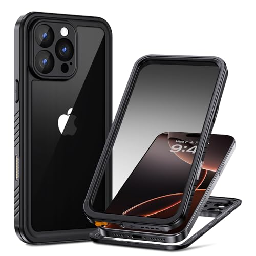 Lanhiem für iPhone 16 Pro Max Hülle Sichtschutz Wasserdicht,Handyhülle iPhone 16 Pro Max IP68 Wasserfest Anti-Spähen Schutzhülle mit Privacy Displayschutz,360 Outdoor Stoßfest Anti-Spy Panzer,Schwarz Lanhiem für iPhone 16 Pro Max Hülle Sichtschutz Wasserdicht,Handyhülle iPhone 16 Pro Max IP68 Wasserfest Anti-Spähen Schutzhülle mit Privacy Displayschutz,360 Outdoor Stoßfest Anti-Spy Panzer,Schwarz von Lanhiem