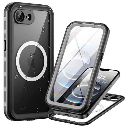 Lanhiem für iPhone 16e Hülle Wasserdicht,Handyhülle für iPhone 16e IP68 Wasserfest Schutzhülle,360 Outdoor Case Stoßfest Staubdicht Panzerhülle mit Kameraschutz/Eingebautem Displayschutz,Schwarz Lanhiem für iPhone 16e Hülle Wasserdicht,Handyhülle für iPhone 16e IP68 Wasserfest Schutzhülle,360 Outdoor Case Stoßfest Staubdicht Panzerhülle mit Kameraschutz/Eingebautem Displayschutz,Schwarz von Lanhiem