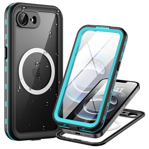 Lanhiem für iPhone 16e Hülle Wasserdicht,Handyhülle für iPhone 16e IP68 Wasserfest Schutzhülle,360 Outdoor Case Stoßfest Staubdicht Panzerhülle mit Kameraschutz/Eingebautem Displayschutz,Blau Lanhiem für iPhone 16e Hülle Wasserdicht,Handyhülle für iPhone 16e IP68 Wasserfest Schutzhülle,360 Outdoor Case Stoßfest Staubdicht Panzerhülle mit Kameraschutz/Eingebautem Displayschutz,Blau von Lanhiem
