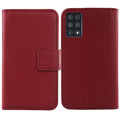 Lankashi Flip Echt Leder Tasche Für CUBOT X30 / Hafury GT20 TPU Silikon Hülle Lederhülle Handyhülle Handy Tasche Book Brieftasche mit Kartenfächer Schutz Abdeckung Premium Cover Case Etui (Dark Rot) Lankashi Flip Echt Leder Tasche Für CUBOT X30 / Hafury GT20 TPU Silikon Hülle Lederhülle Handyhülle Handy Tasche Book Brieftasche mit Kartenfächer Schutz Abdeckung Premium Cover Case Etui (Dark Rot) von Lankashi