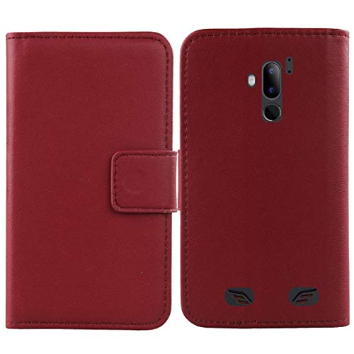 Lankashi Flip Echt Leder Tasche Für Gigaset GX290 / GX290 Plus / GX290 Pro TPU Silikon Hülle Lederhülle Handyhülle Handy Tasche Book Brieftasche Schutz Abdeckung Premium Cover Case Etui (Dark Rot) Lankashi Flip Echt Leder Tasche Für Gigaset GX290 / GX290 Plus / GX290 Pro TPU Silikon Hülle Lederhülle Handyhülle Handy Tasche Book Brieftasche Schutz Abdeckung Premium Cover Case Etui (Dark Rot) von Lankashi