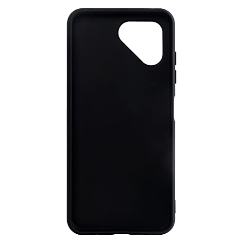 Lankashi TPU Silikon Tasche Hülle Für Fairphone 4 6.3 Inch Handy Schutz Case Cover Weiche Etui Schutzhülle Handytasche (Schwarz) von Lankashi