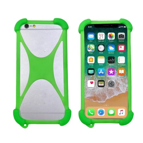 Lankashi Tasche Hülle Soft Silikon Case Für Orange NOLA Play 5" Handyhülle Handy Tasche Schutzhülle Cover Schale Bumper Etui Green Lankashi Tasche Hülle Soft Silikon Case Für Orange NOLA Play 5" Handyhülle Handy Tasche Schutzhülle Cover Schale Bumper Etui Green von Lankashi