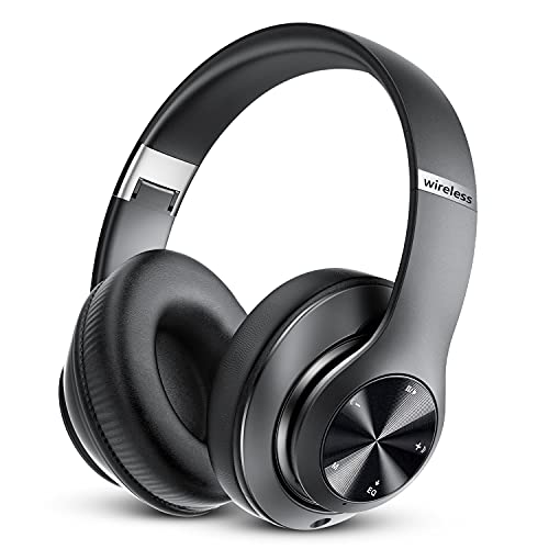 Lankey Sound 9S Kopfhörer Kabellos Bluetooth, Bluetooth Kopfhörer Over-Ear mit 65 Stunden Spielzeit, kabellose Kopfhörer mit 6 EQ-Modi, HiFi Stereo Kopfhörer mit Mikrofon für Handy/PC/Studium, Schwarz Lankey Sound 9S Kopfhörer Kabellos Bluetooth, Bluetooth Kopfhörer Over-Ear mit 65 Stunden Spielzeit, kabellose Kopfhörer mit 6 EQ-Modi, HiFi Stereo Kopfhörer mit Mikrofon für Handy/PC/Studium, Schwarz von Lankey Sound
