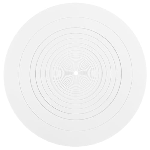 Lanonvy 295mm Silikon-Plattenteller-Matte, Antivibrations-Slipmat für LP-Vinyl-Plattenspieler, Audio-Zubehör C von Lanonvy