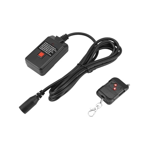 Lanonvy AC 90-240 V Tragbarer 3-Poliger Drahtloser Fernbedienungsempfänger für, DJ, Bühnenempfänger, 400 W, 500 W, 900 W, 1500 W A von Lanonvy
