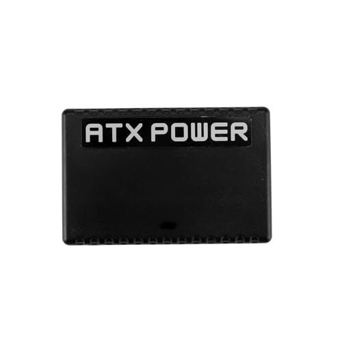 Lanonvy ATX 24 Pin auf 90 Grad Netzsteckeradapter RGB Motherboard Netzteilkabel Modular DIY Montagezubehör Schwarz Lanonvy ATX 24 Pin auf 90 Grad Netzsteckeradapter RGB Motherboard Netzteilkabel Modular DIY Montagezubehör Schwarz von Lanonvy