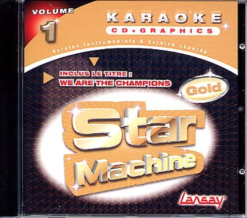 CD(G) Karaoké Lansay Star Machine "Gold vol. 01" von Lansay