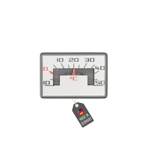 Lantelme Analoges Auto Thermometer – Schwarz mit silberner Anzeige – Magnet & Klebepad – Leicht ablesbar Lantelme Analoges Auto Thermometer – Schwarz mit silberner Anzeige – Magnet & Klebepad – Leicht ablesbar von Lantelme