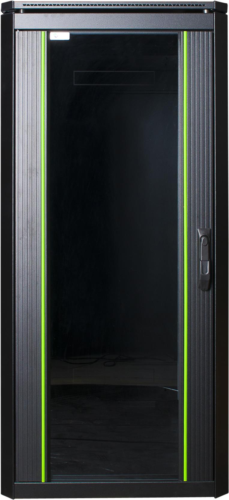 LOGON RDL26U61BL - Freistehendes Gestell - 26U - 600 kg - Sperrschloss - Verstellbare Füße - Verbessertes Kabelmanagement (RDL26U61BL) von Lanview