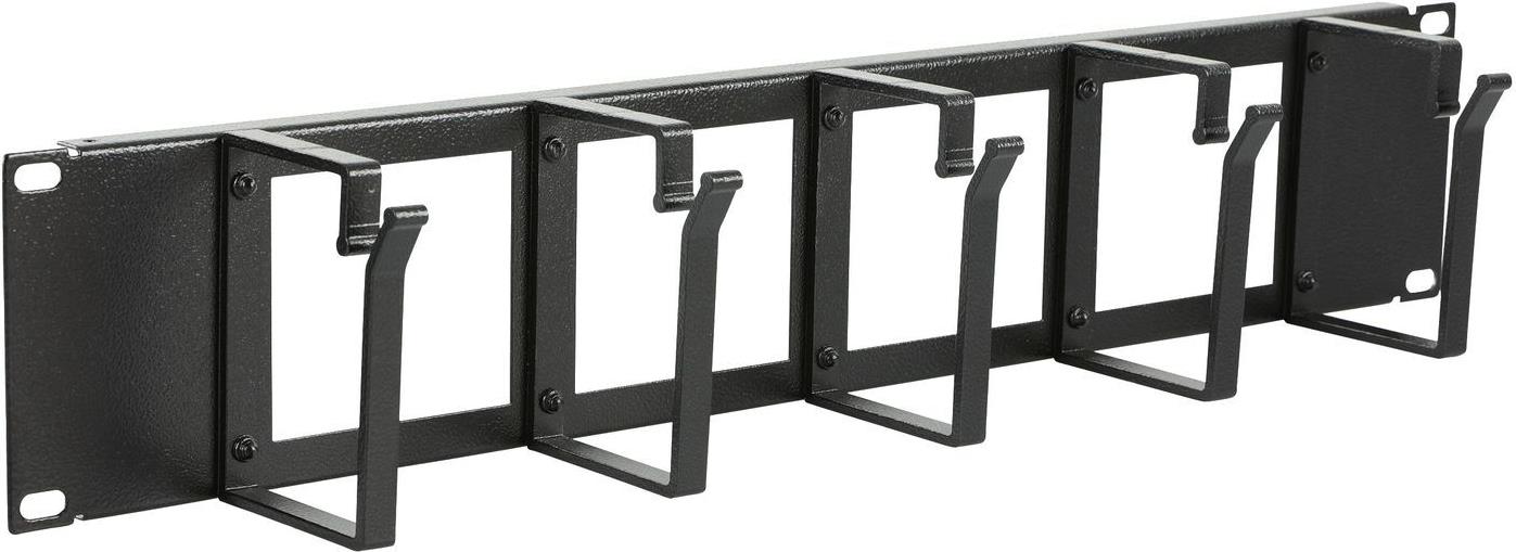 Lanview 2U 48,30cm (19) CABLE ORGANIZER PANEL (RAO115BL) von Lanview