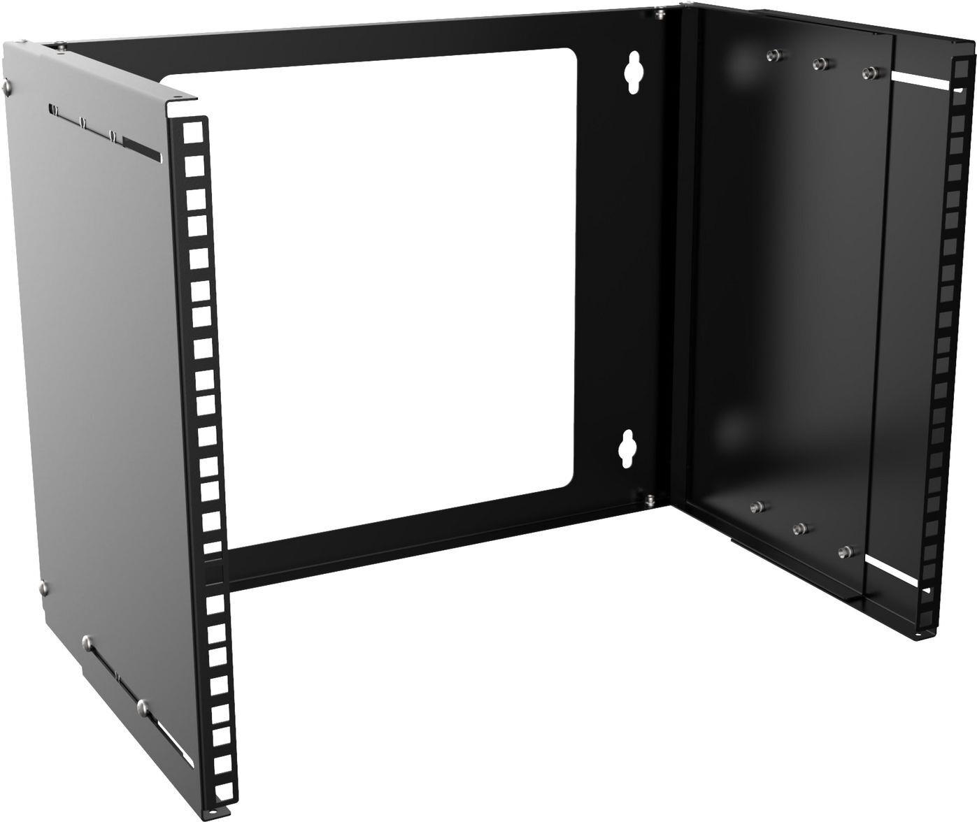 Lanview 8U ADJUSTABLE DEPTH BRACKET 19 - BLACK (RAR215BL) von Lanview