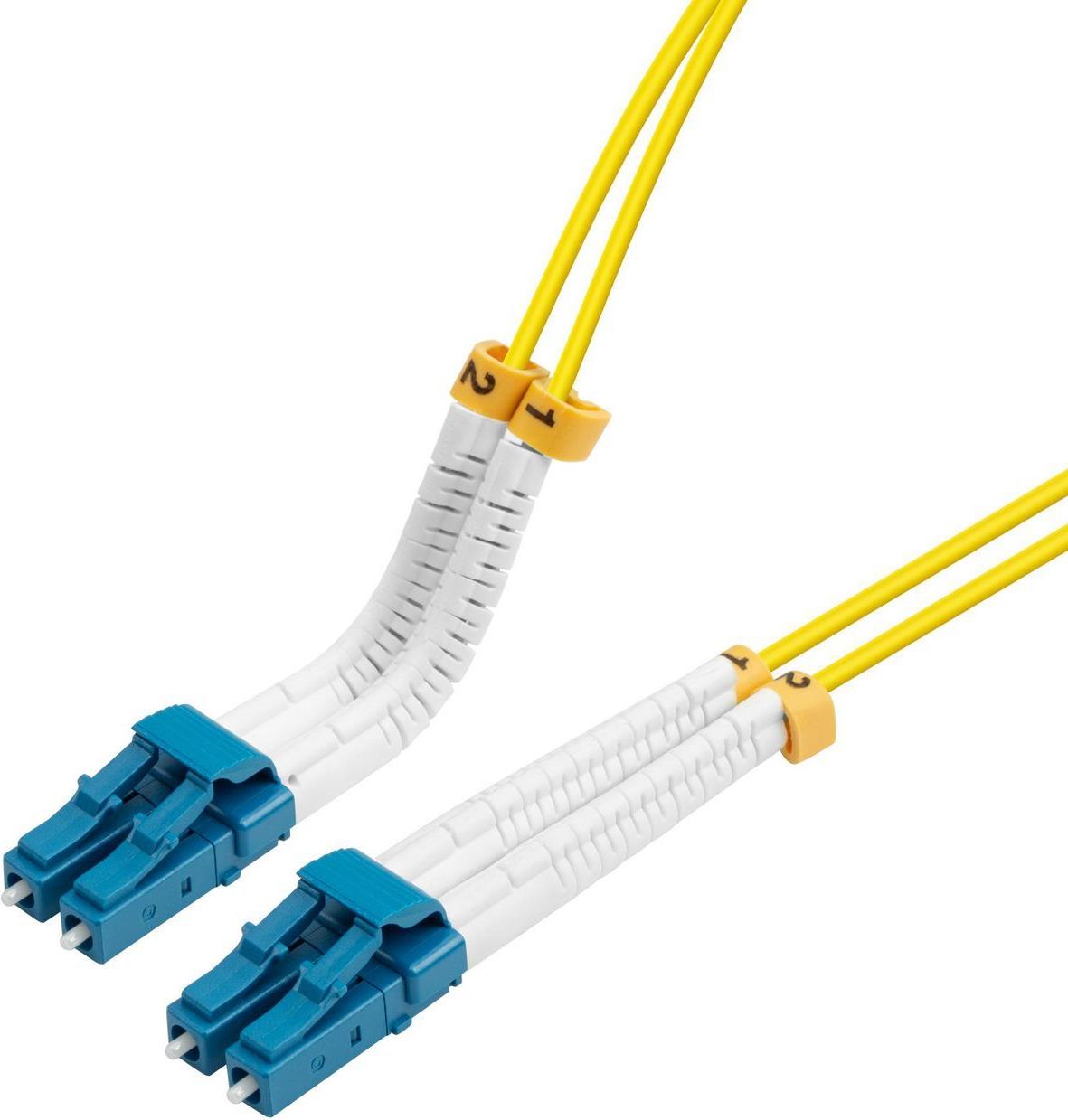 Lanview Bendable LC-LC Multimode fibre cable duplex 10m OS2 - Kabel - Multimode-Faser (LVO231410-FLEX) von Lanview