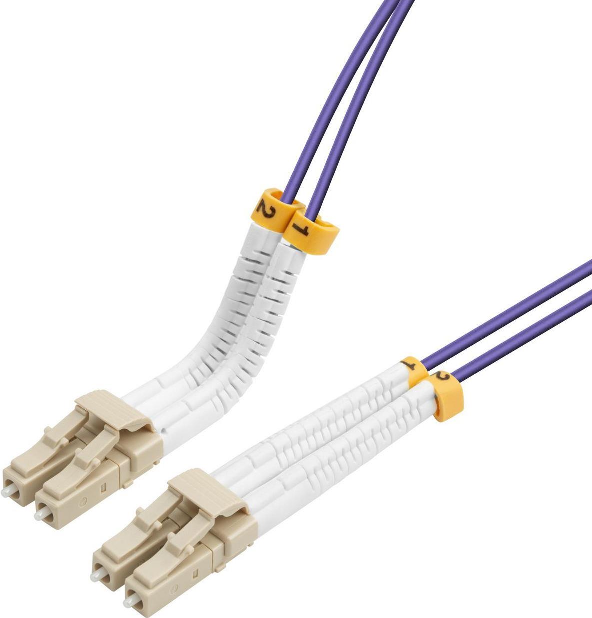 Lanview Bendable LC-LC Multimode fibre cable duplex 3m OM4 - Kabel - Multimode-Faser (LVO231812-FLEX) von Lanview