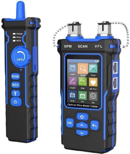 Lanview LVN-127694 Netzwerkkabel-Tester Verdrilltes Doppelkabelprüfgerät Schwarz (LVN-127694) von Lanview