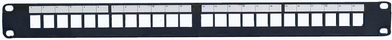 Lanview LVN127603. Stecker: RJ-45, unterstütze Kabeltypen: Cat5e. Produktfarbe: Schwarz, Material: Stahl, Montage: Rackeinbau. Breite: 487 mm, Höhe: 43 mm, Tiefe: 5 mm. Paketgewicht: 590,476 g (LVN127603) Lanview LVN127603. Stecker: RJ-45, unterstütze Kabeltypen: Cat5e. Produktfarbe: Schwarz, Material: Stahl, Montage: Rackeinbau. Breite: 487 mm, Höhe: 43 mm, Tiefe: 5 mm. Paketgewicht: 590,476 g (LVN127603) von Lanview