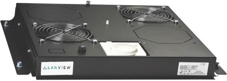Lanview LVR248033-UK Rack Zubehör Lüfterschublade (LVR248033-UK) von Lanview