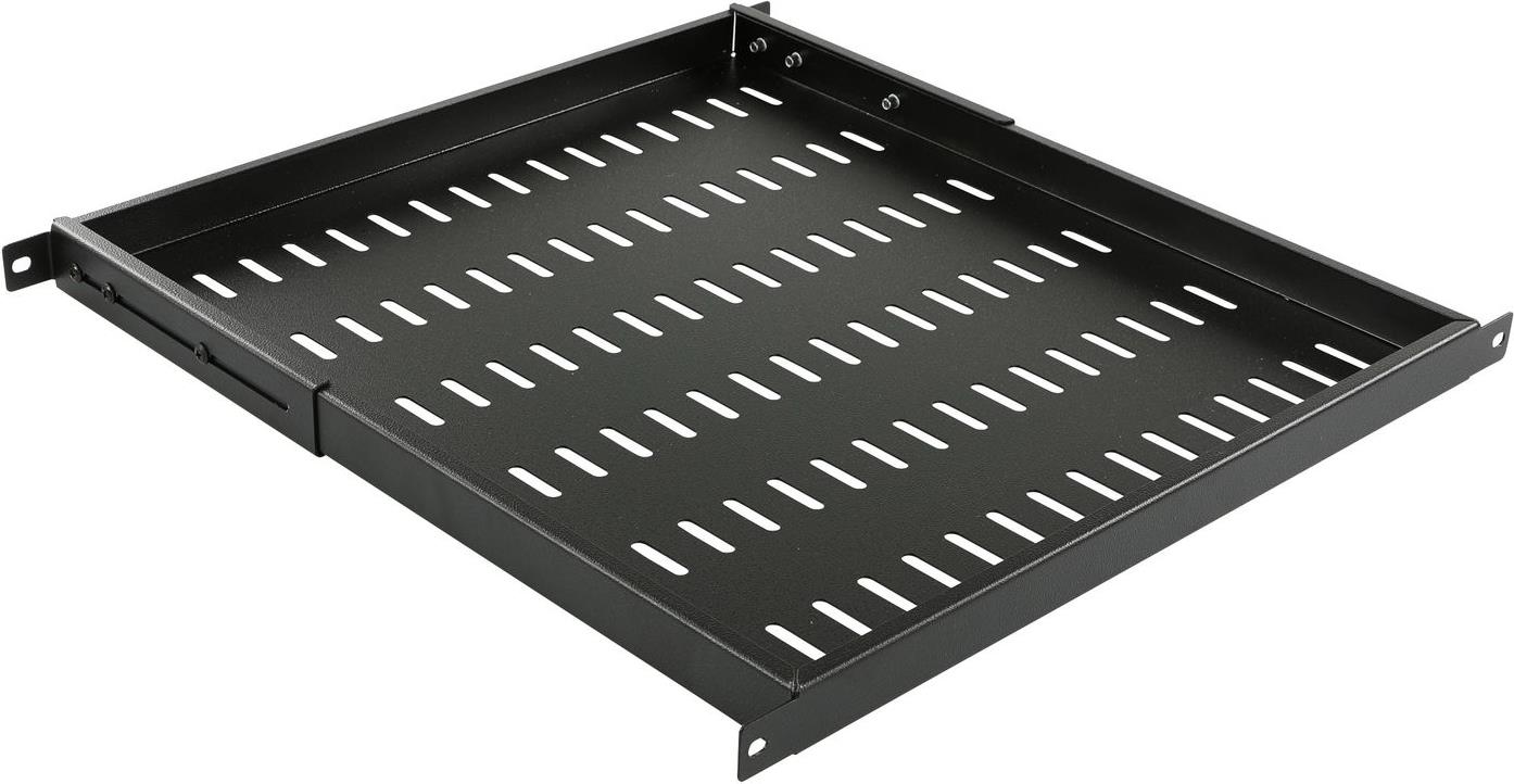 Lanview RAS800BL - Schwarz - 50 kg - 0.5U - 19 - Oval - 483 mm (RAS800BL) von Lanview