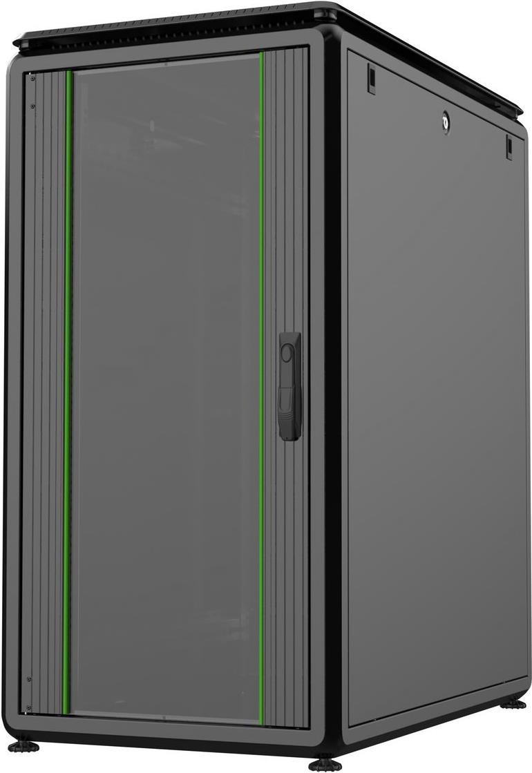 Lanview RDL22U61BL Rack 22U Schwarz (RDL22U61BL) von Lanview