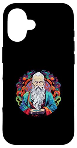 Lao Tzu 90er Jahre Retro Hülle für iPhone 16 Lao Tzu 90er Jahre Retro Hülle für iPhone 16 von Lao Tzu Art Style Designs For Philosophy
