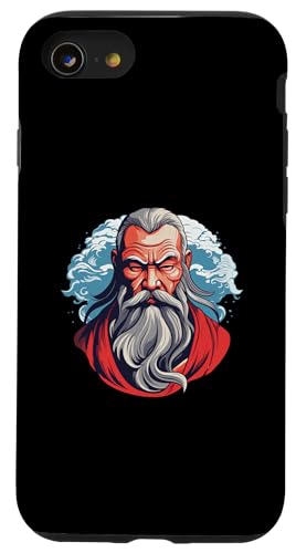 Lao Tzu 90er Jahre Retro Hülle für iPhone SE (2020) / 7 / 8 von Lao Tzu Art Style Designs For Philosophy