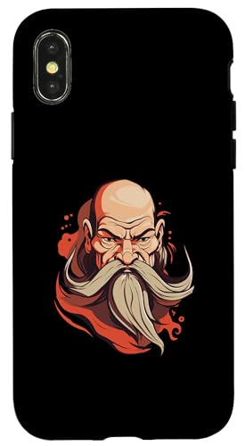 Lao-Tzu-Comic Hülle für iPhone X/XS Lao-Tzu-Comic Hülle für iPhone X/XS von Lao Tzu Art Style Designs For Philosophy