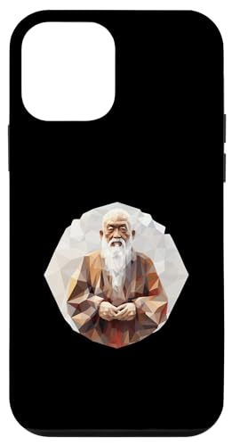 Lao Tzu Low Poly Art Hülle für iPhone 12 mini von Lao Tzu Art Style Designs For Philosophy