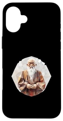 Lao Tzu Low Poly Art Hülle für iPhone 16 Plus Lao Tzu Low Poly Art Hülle für iPhone 16 Plus von Lao Tzu Art Style Designs For Philosophy