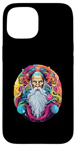 Lao Tzu Psychedelisch Hülle für iPhone 15 Lao Tzu Psychedelisch Hülle für iPhone 15 von Lao Tzu Art Style Designs For Philosophy